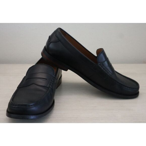 Cole Haan Men's Sz 10.5M Black Pinch Friday Contemporary Penny Loafers $170 - Picture 2 of 11
